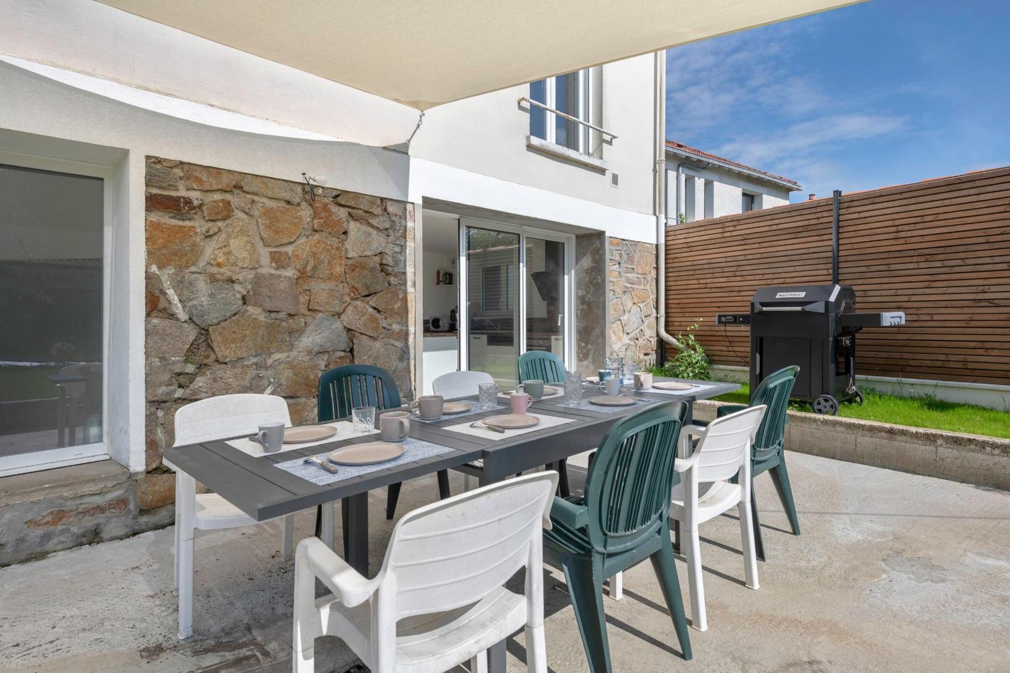 Maison Familiale A 400M De La Mer Pour 8, Pornic Exterior foto